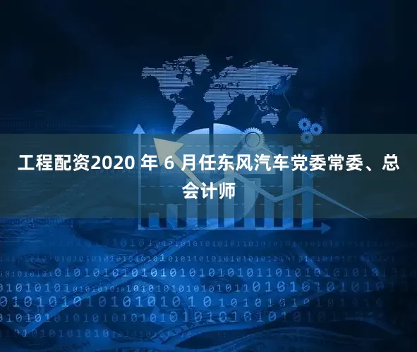 工程配资2020 年 6 月任东风汽车党委常委、总会计师